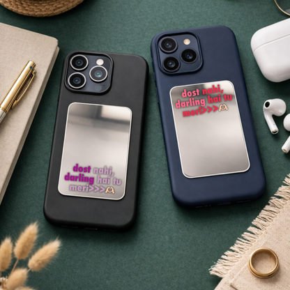 Darling Dost Phone Mirror Set