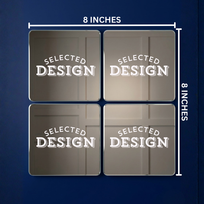 Feel Good Energy  Affirmation Mirror Set (4pcs)