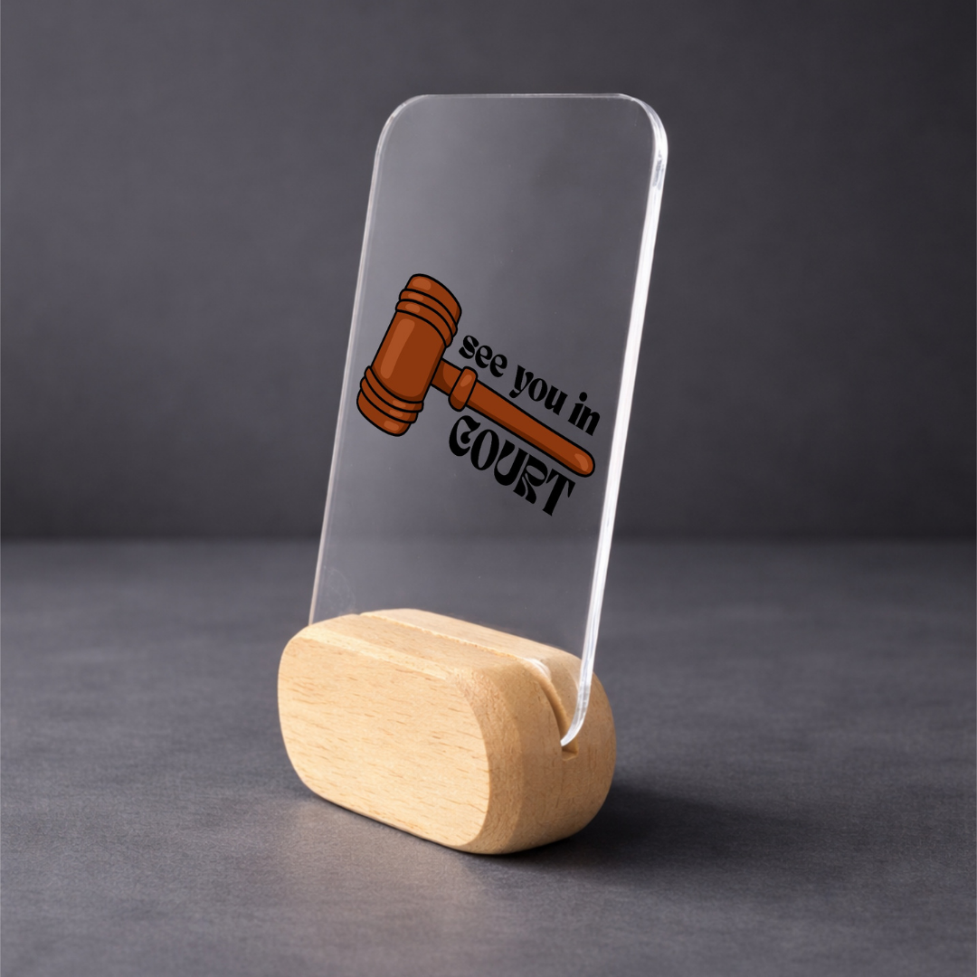 Lawyer's Life  Desk Standee