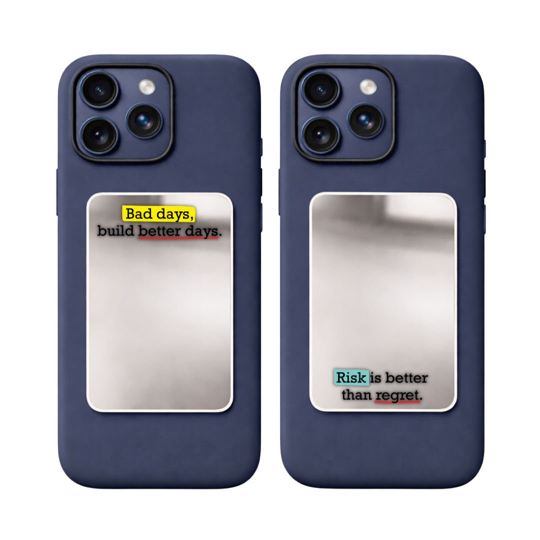Rich Risk Phone Mirror Set