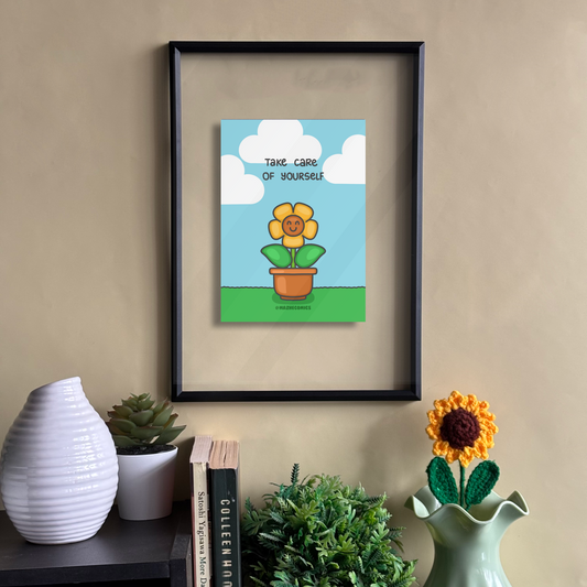 Self Love Floating Frame