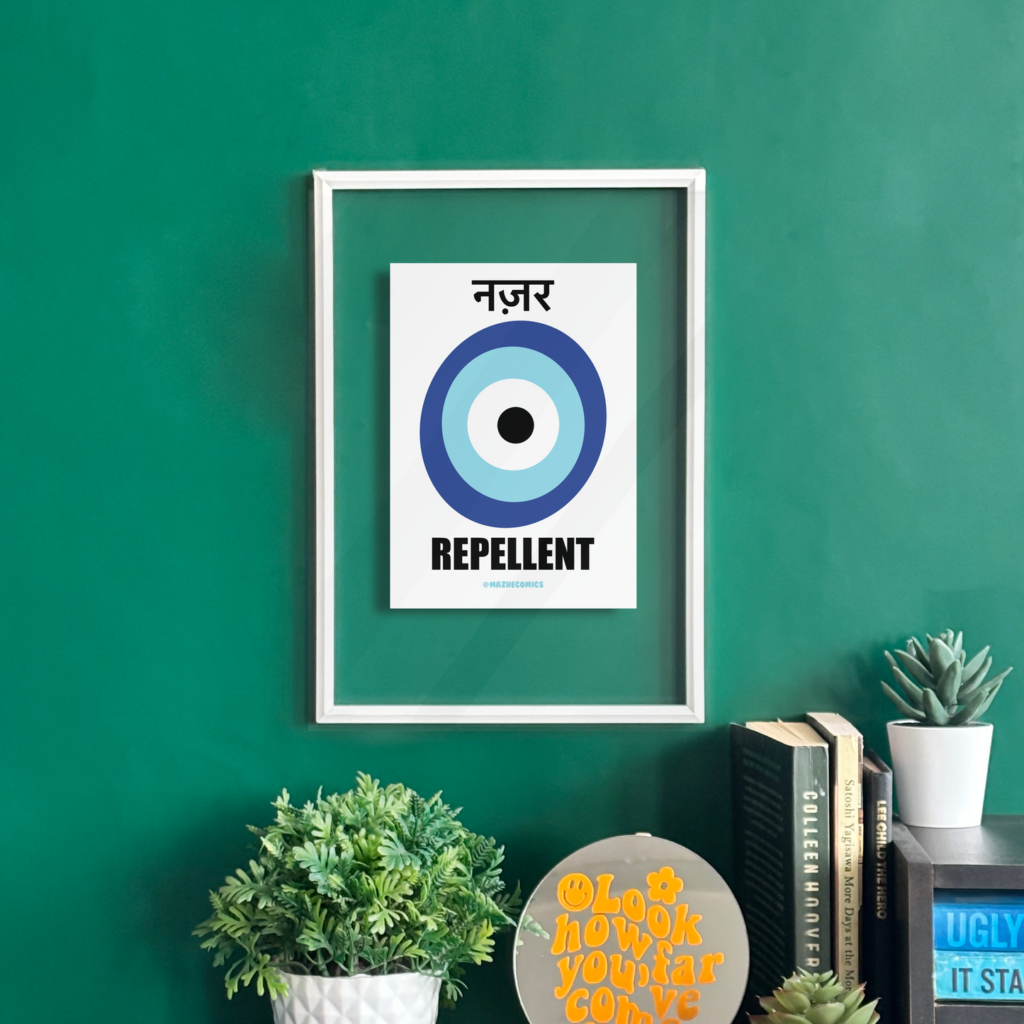 Certified Nazar Protection Frame