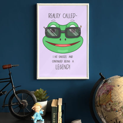 Legend Frog Frame