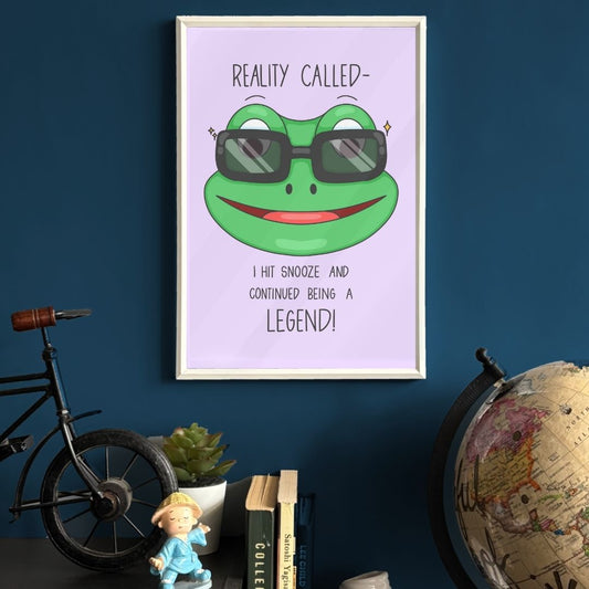 Legend Frog Frame