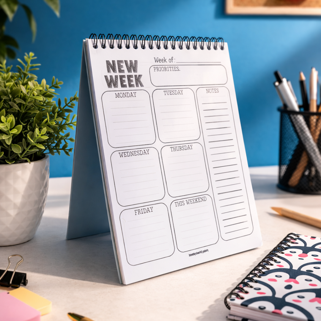 Work Work Work Weekly Planner