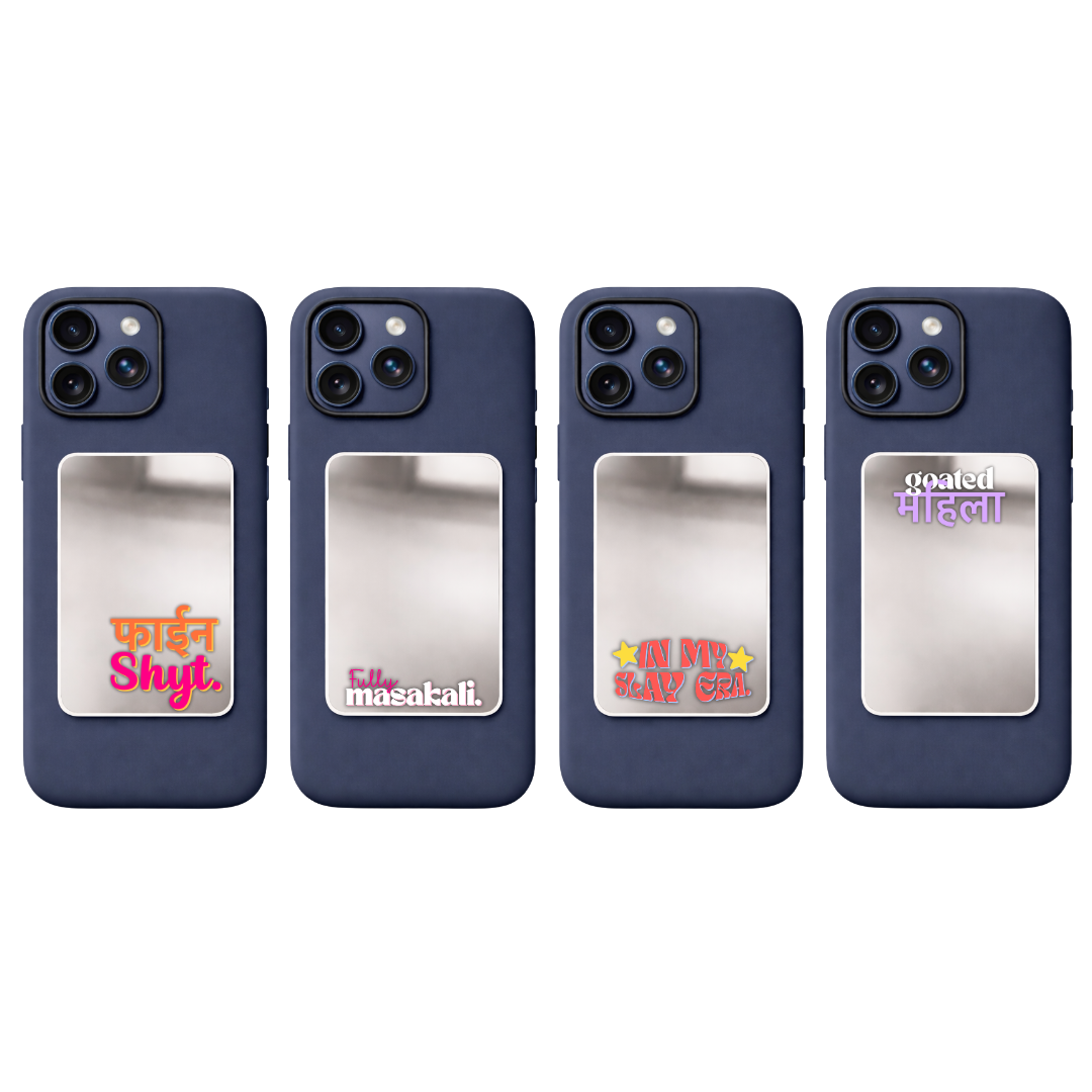 Hot Girl Energy Phone Mirror Set