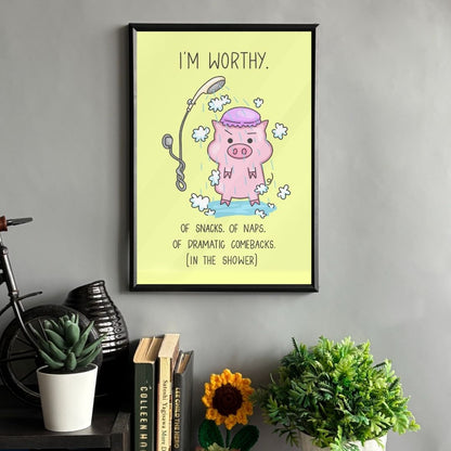 I am Worthy Frame