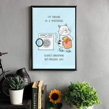 Thriving Kitty Frame