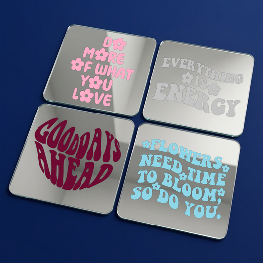 Healing Era Mirror Affirmation Mirror Set (4pcs)