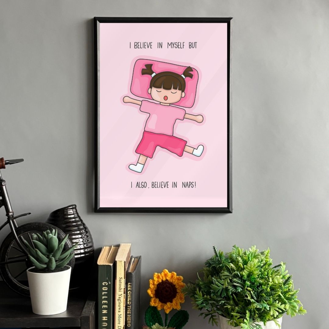 I believe In Naps Frame