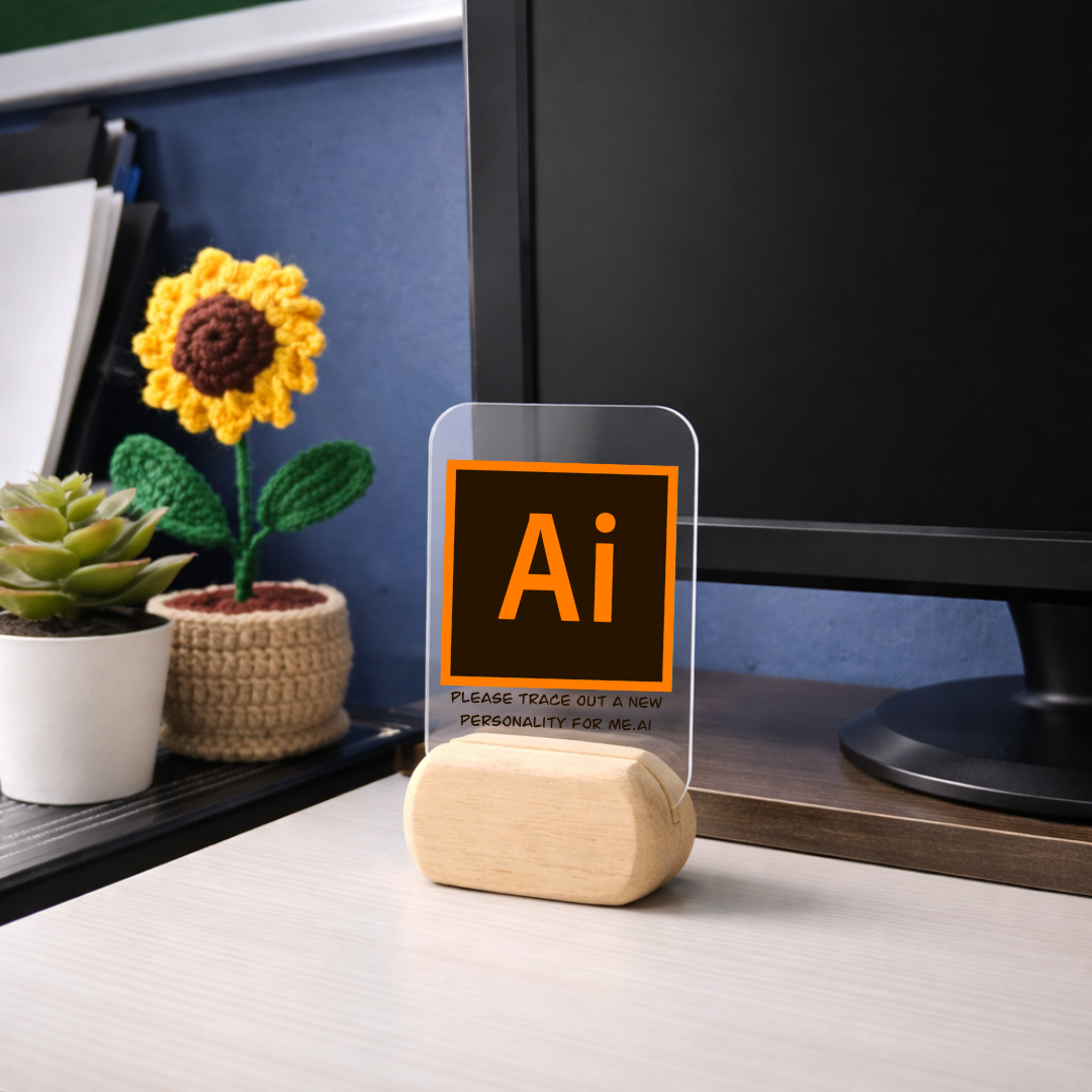 Trace My Personality Desk Standee