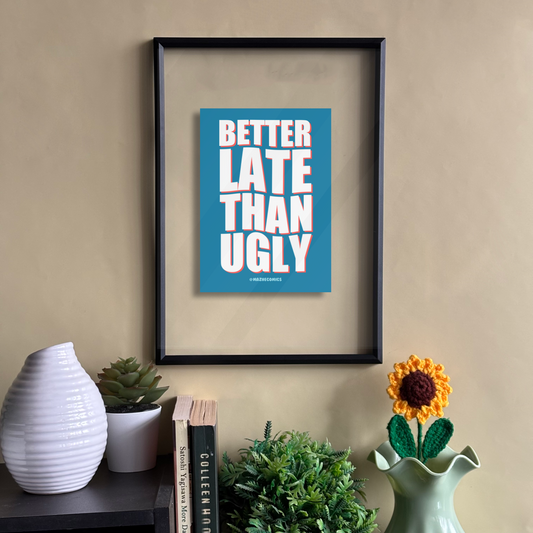 Glam Over Punctuality Floating Frame