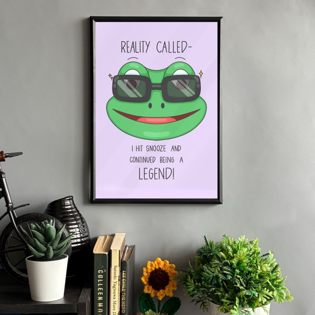 Legend Frog Frame