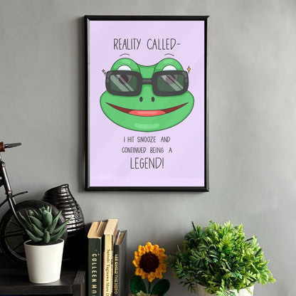Legend Frog Frame