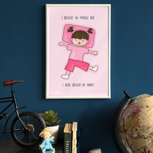 I believe In Naps Frame