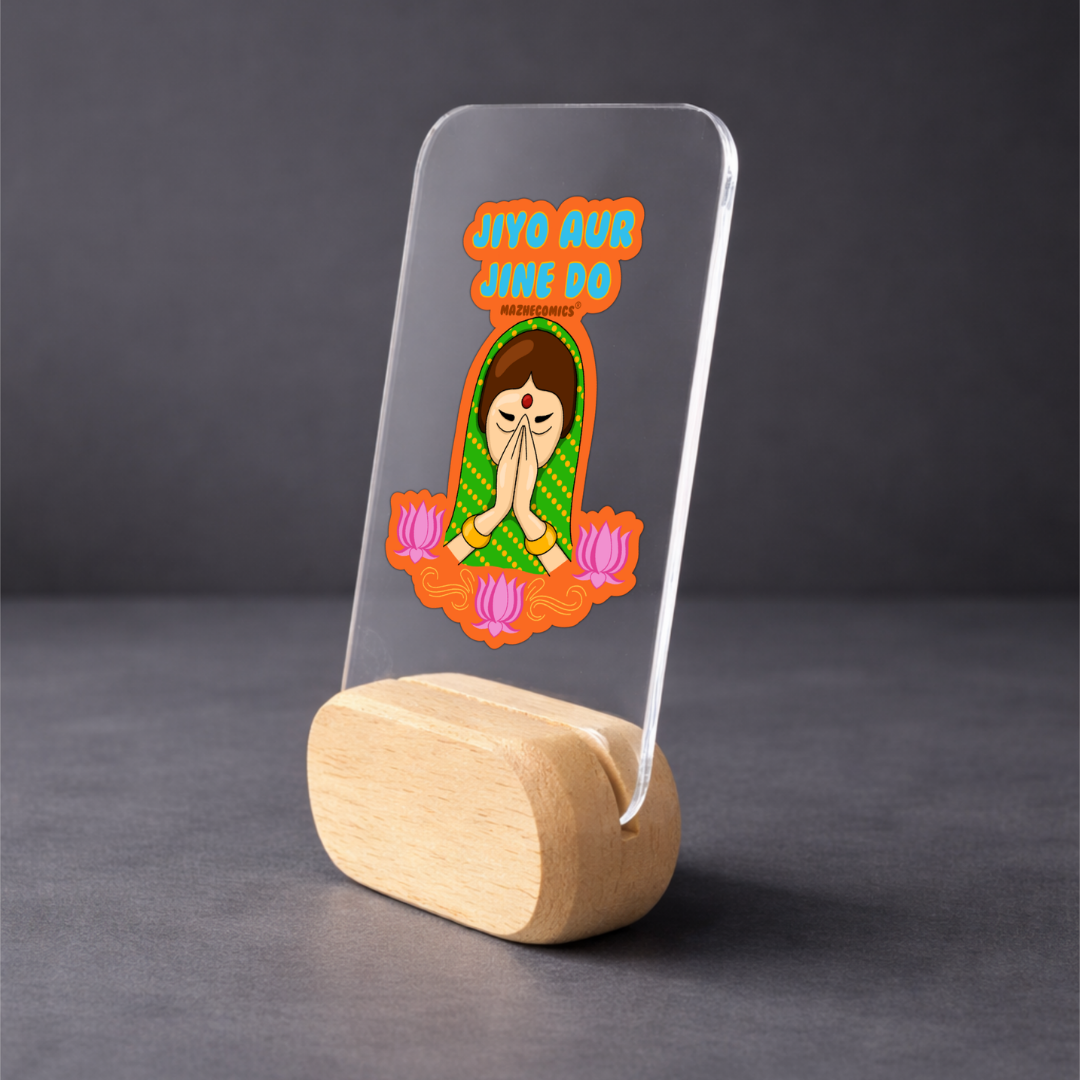 Jiyo Aur Jine Do Desk Standee