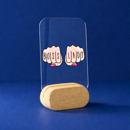 Boss Lady Desk Standee