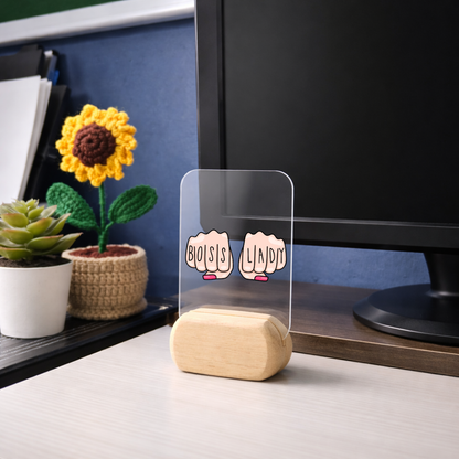 Boss Lady Desk Standee