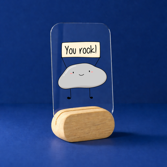 You Rock! Desk Standee