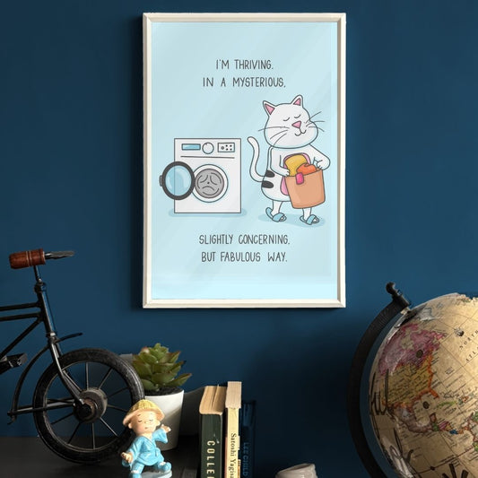 Thriving Kitty Frame