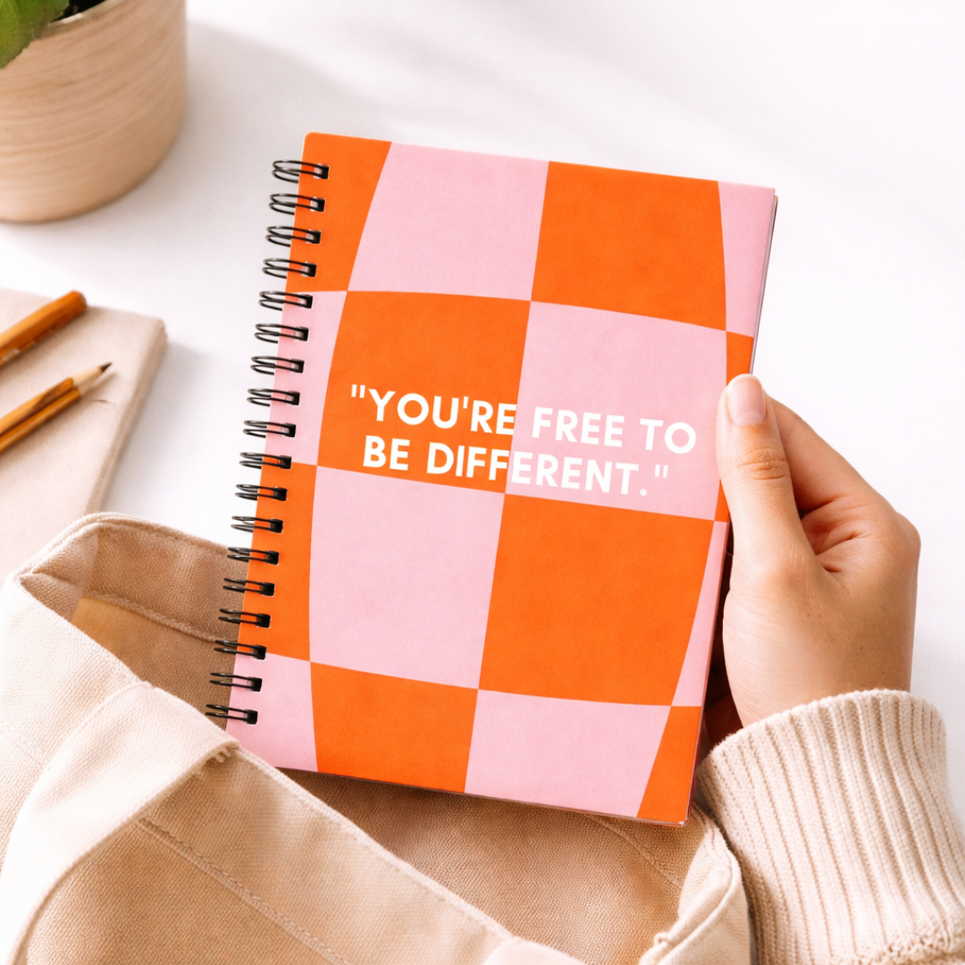 You're Free To Be Different Premium Notebook