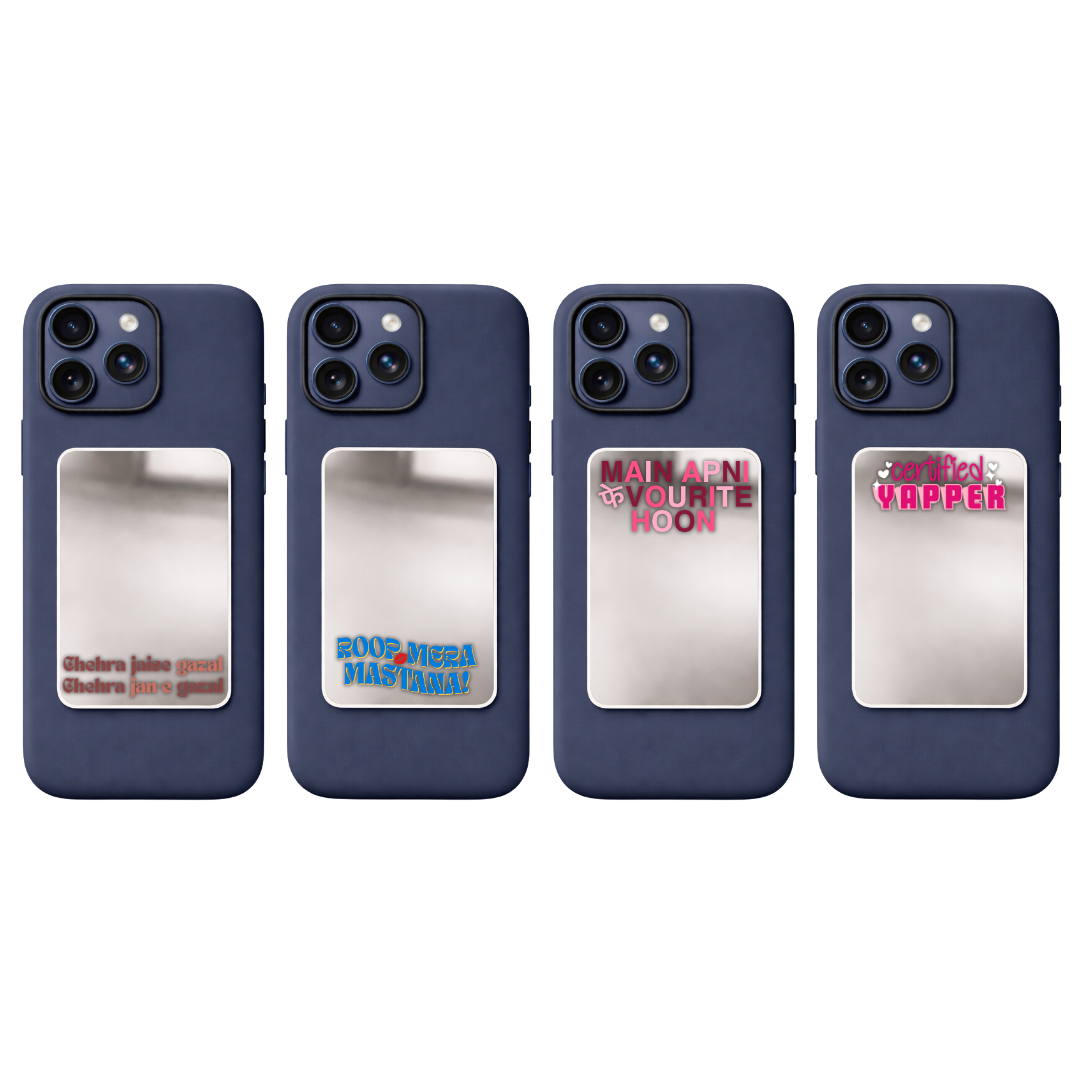 Certified Yapper Phone Mirror Set