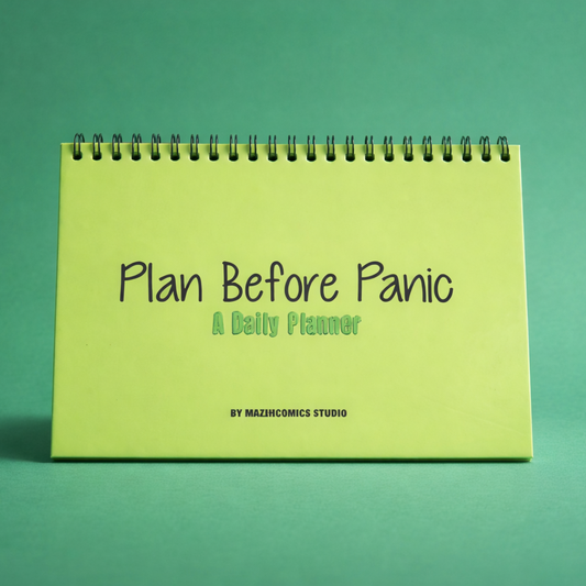 Plan Before Panic Daily Planner