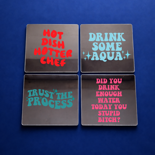 Get Your Sh*t Together Affirmation Mirror Set (4pcs)
