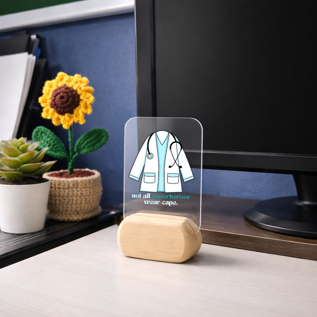 Doctor Superhero Desk Standee