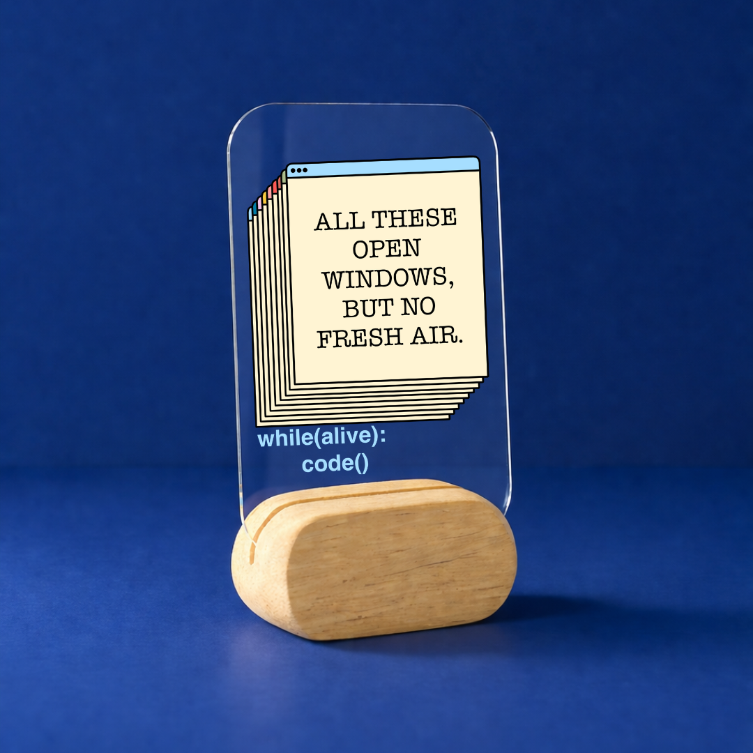 Coder Pro Desk Standee