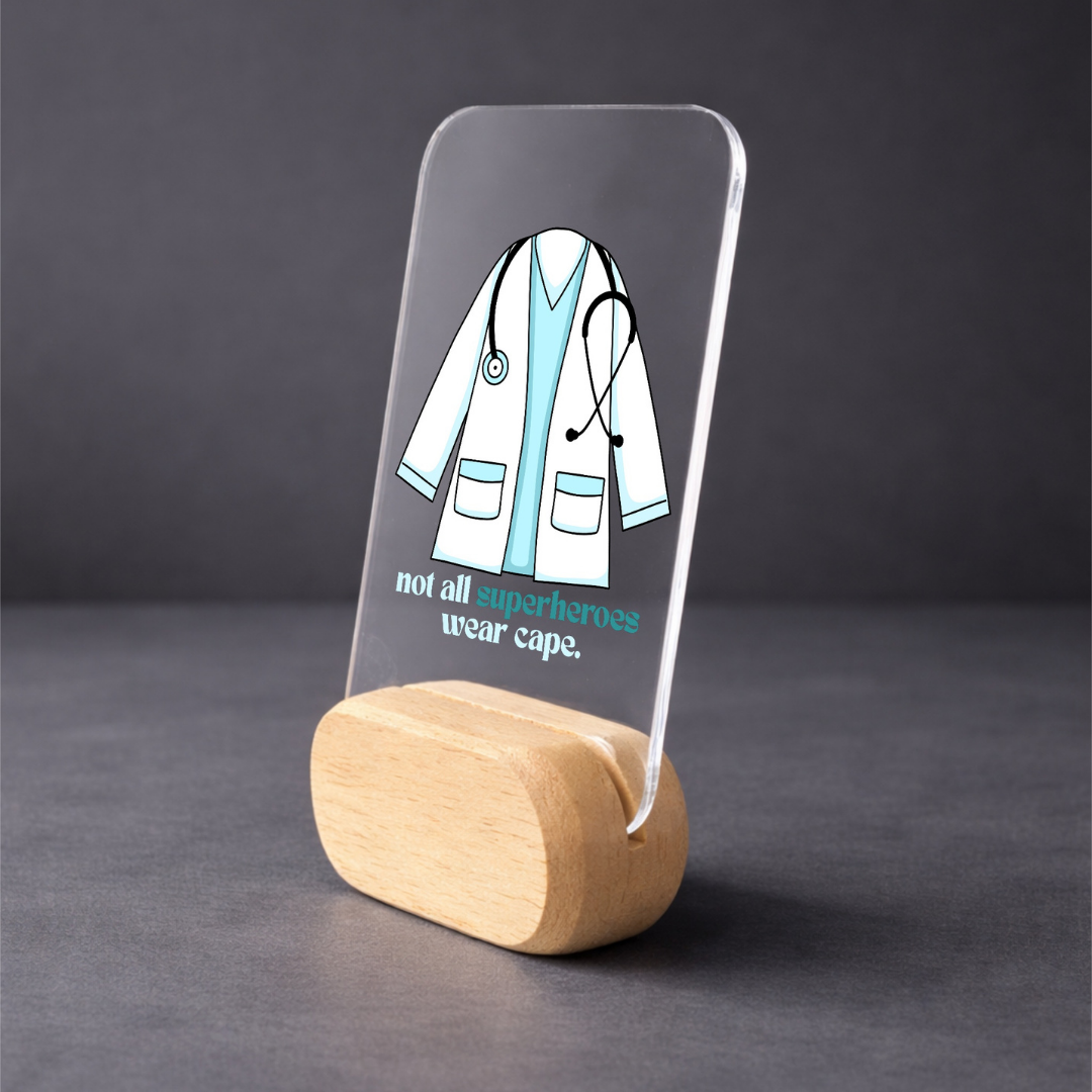 Doctor Superhero Desk Standee