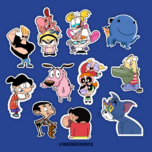 2000s Cartoon Theme (11pcs)