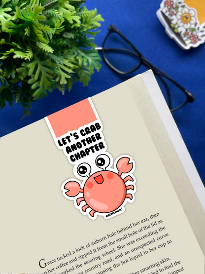 Crabby Magnetic Bookmark