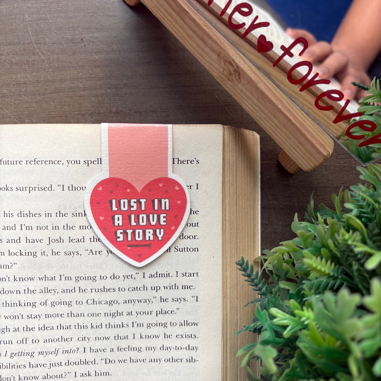 Lost in a Love Story Bookmark