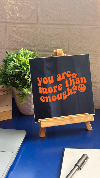 You are More Than Enough Mirror