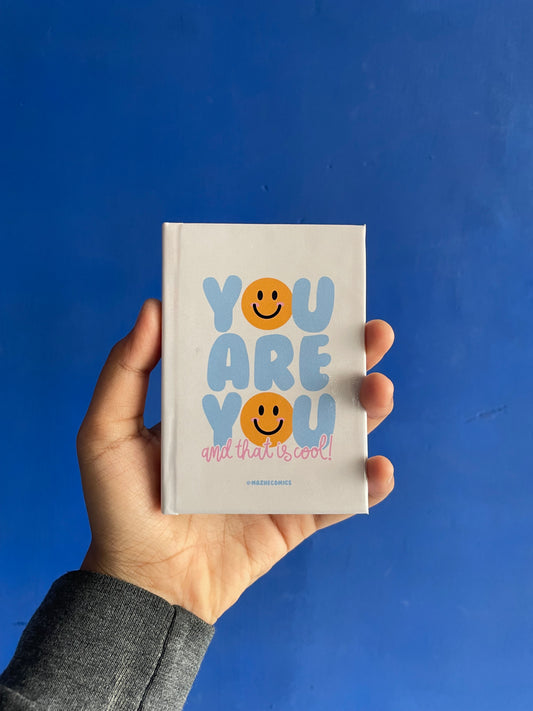 You are You Small Hardbound Notebook