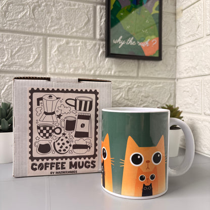 Three Little Meows Mug