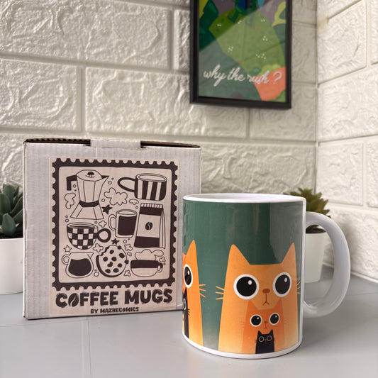 Three Little Meows Mug