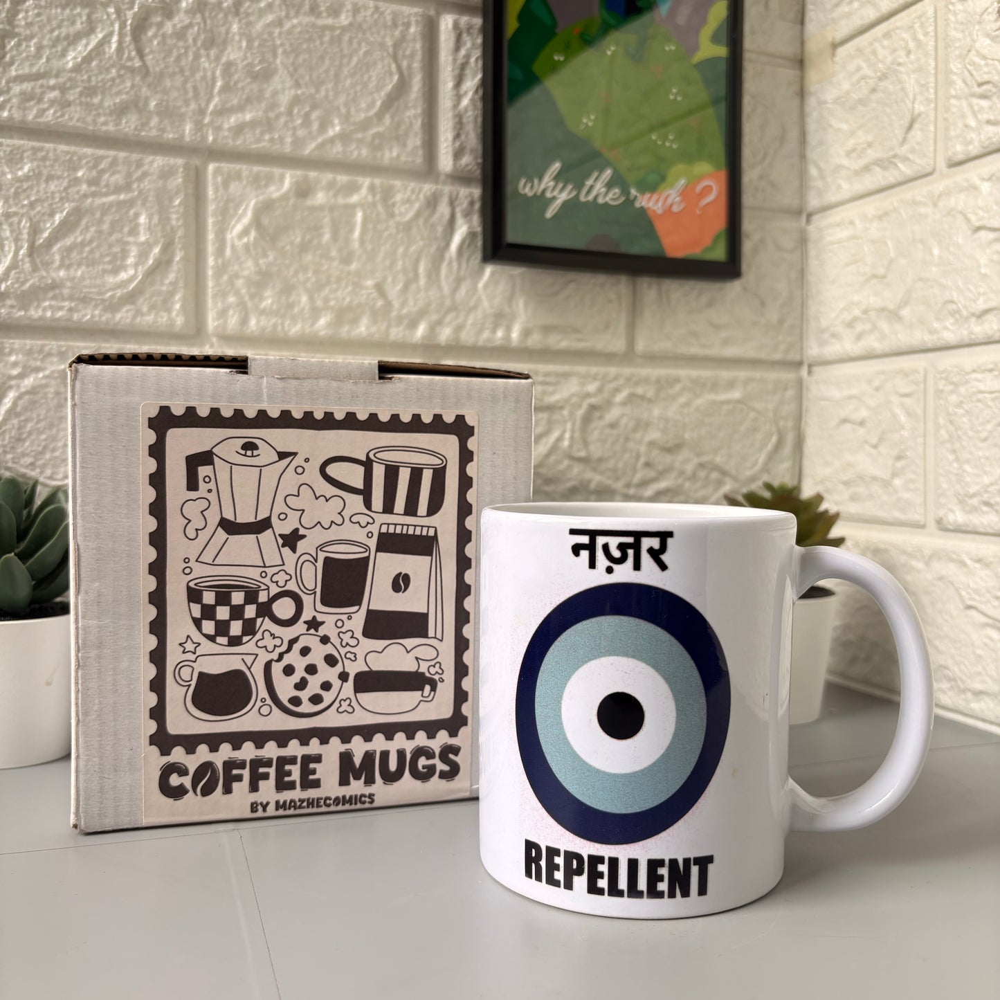 Nazar Repellent Mug