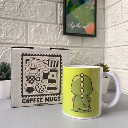 Green Dino Mug