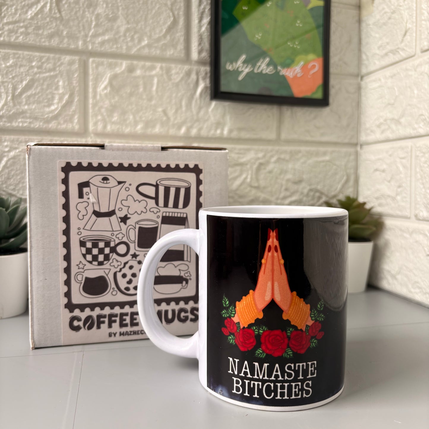 Namaste Bitches Mug