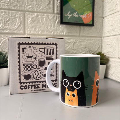 Three Little Meows Mug