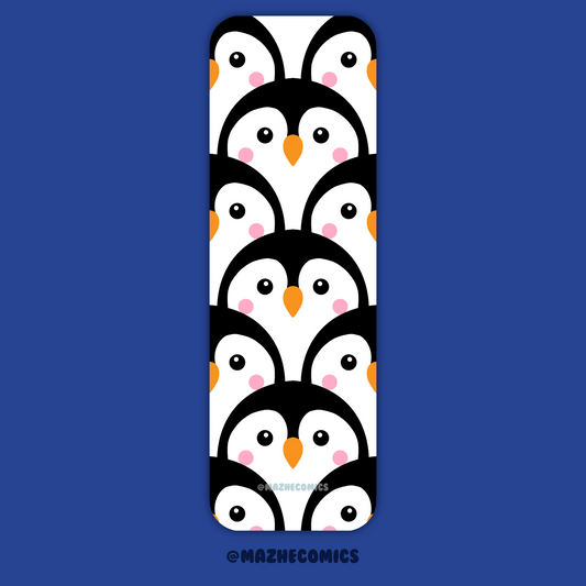 Penguini Long Bookmark