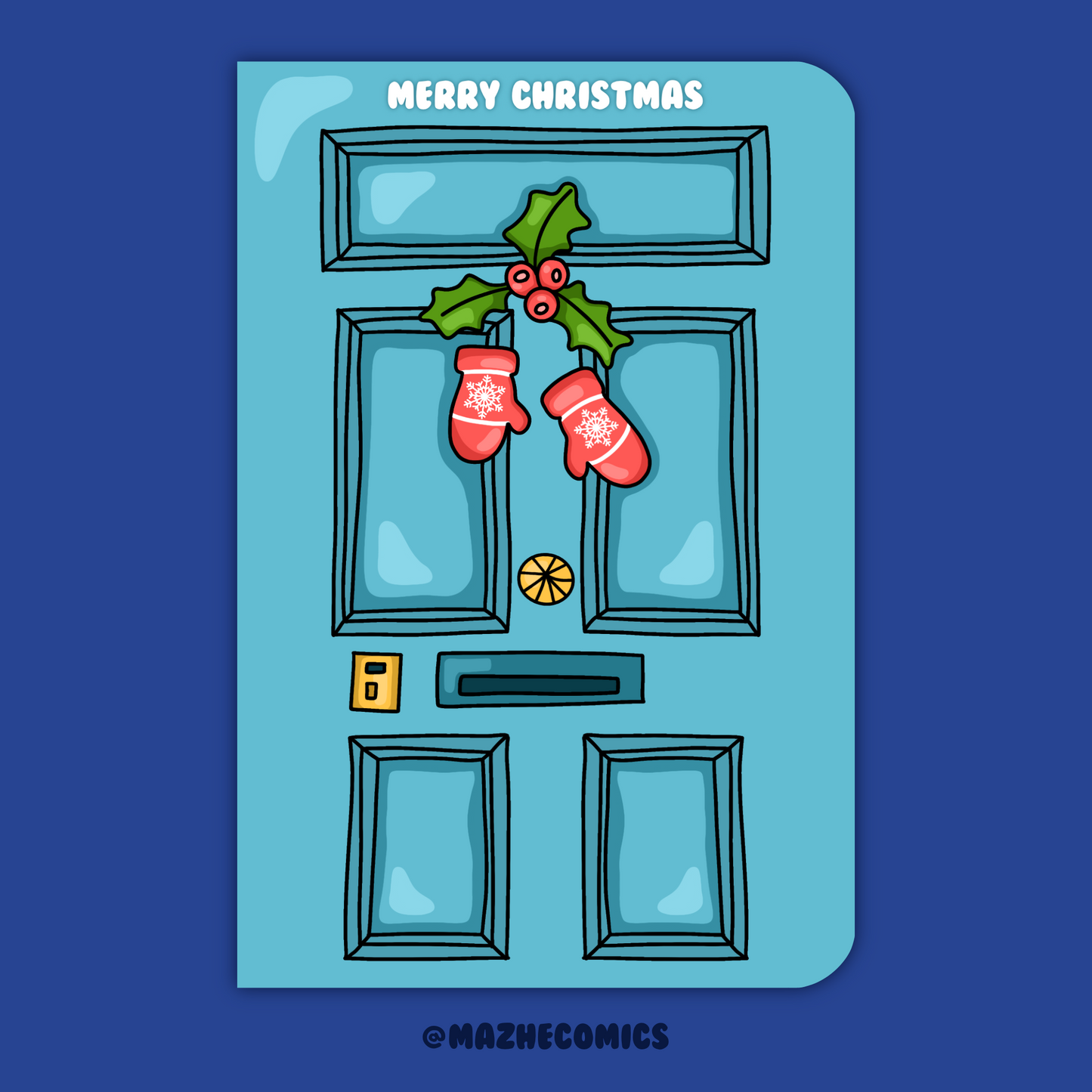 Christmas Doors! Gift Card