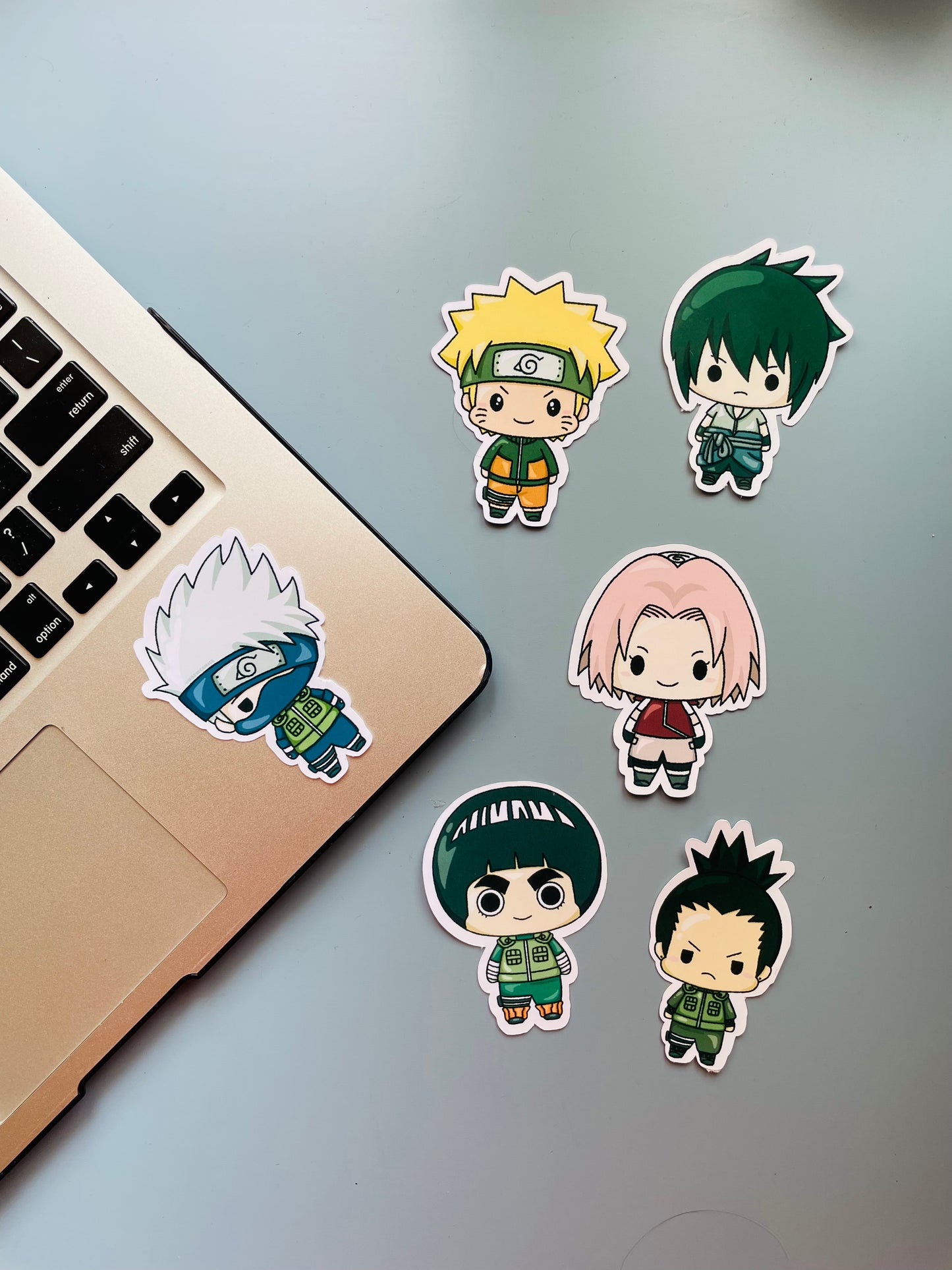 NARUTO CHIBI STICKER PACK (6pcs)