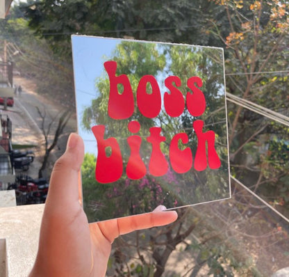 Boss Bitch Mirror