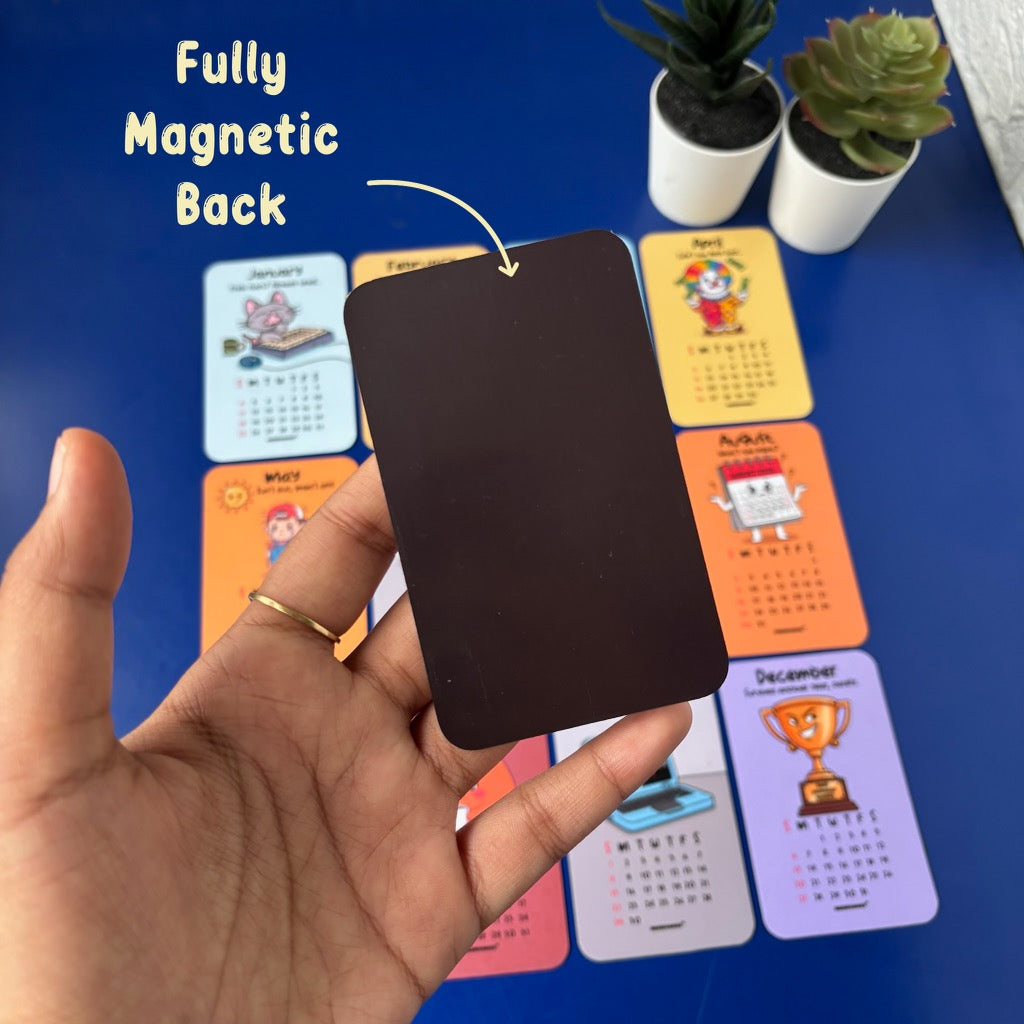 Magnetic Mood Calendar 2026