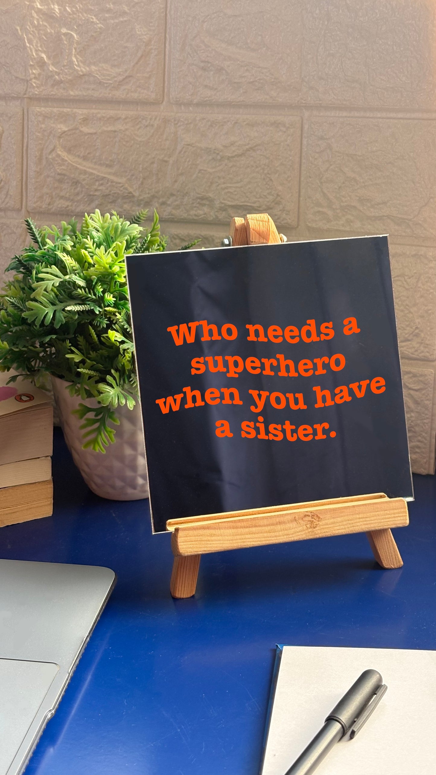 Super Hero Sister Mirror