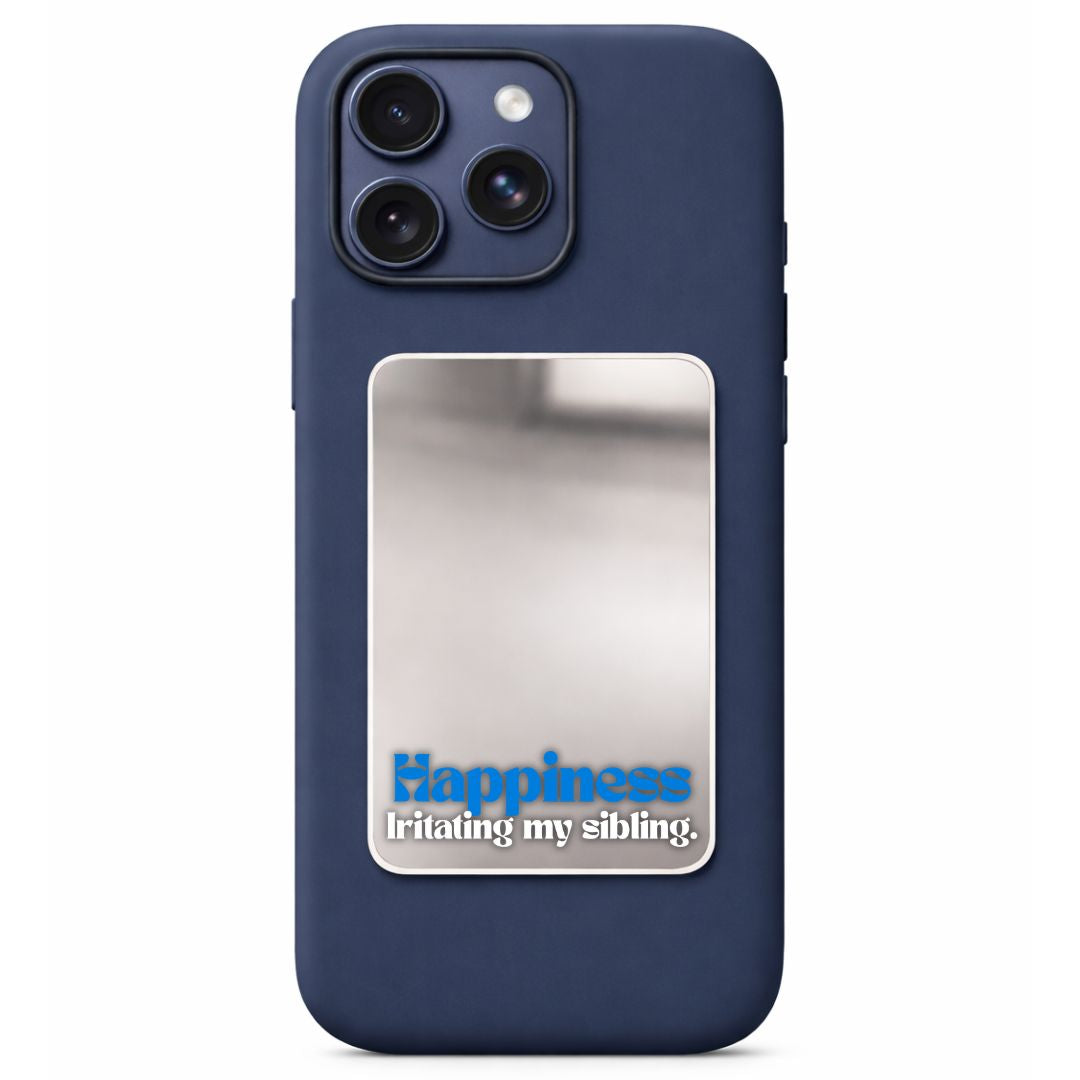 Sibling Happiness Phone Mirror