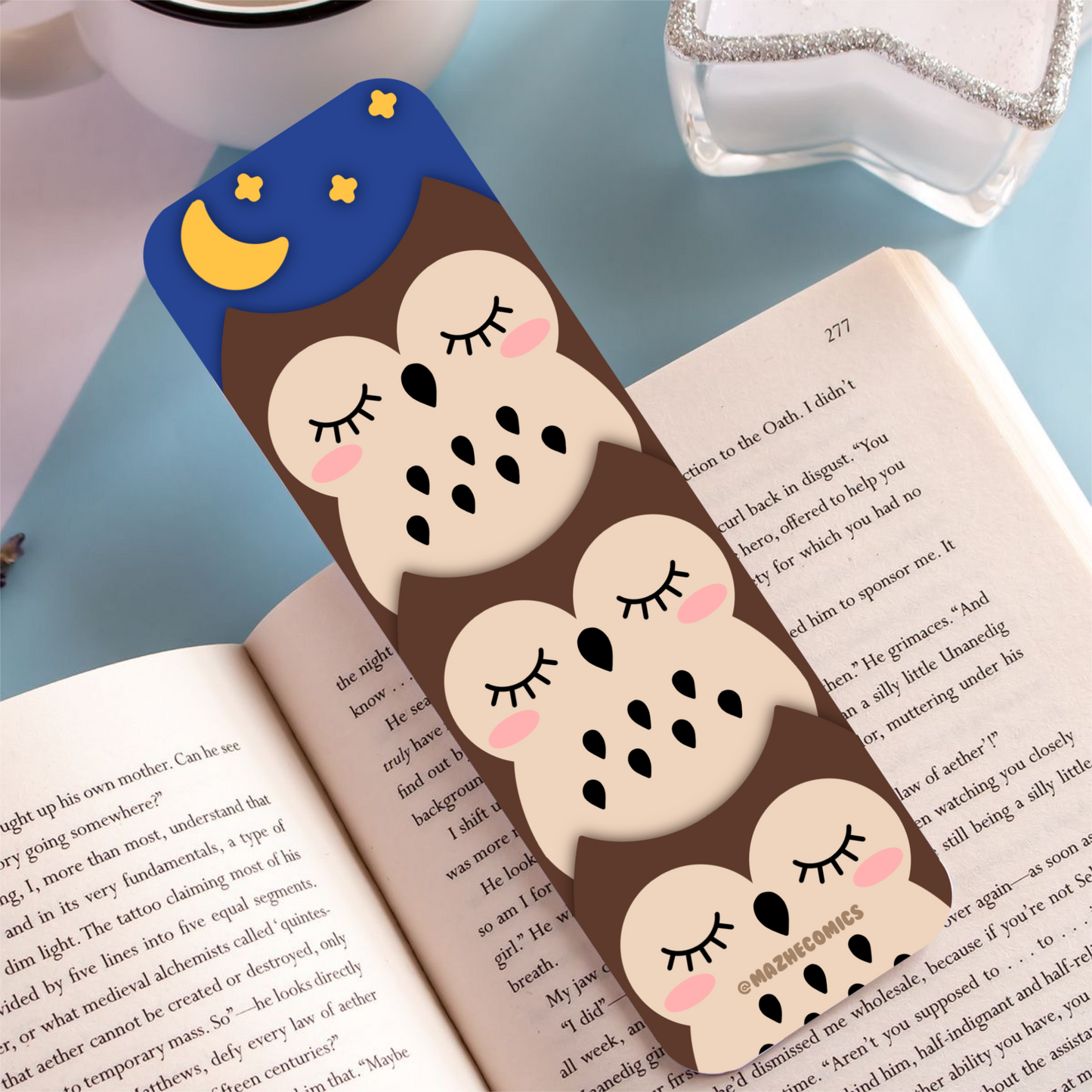 Owly Long Bookmark